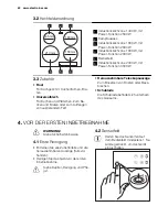 Предварительный просмотр 42 страницы Electrolux EKI6450AO User Manual