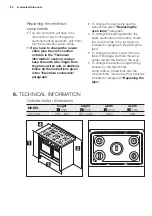 Preview for 24 page of Electrolux EKK066AAOX User & Installation Manual