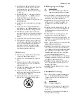 Предварительный просмотр 37 страницы Electrolux EKK6130AO User Manual