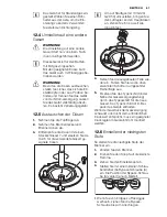 Предварительный просмотр 61 страницы Electrolux EKK6130AO User Manual