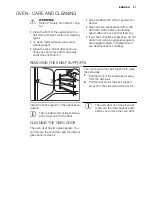 Предварительный просмотр 21 страницы Electrolux EKK61500O User Manual