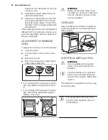 Предварительный просмотр 28 страницы Electrolux EKK61500O User Manual