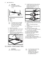 Предварительный просмотр 16 страницы Electrolux EKK615A1OX User Manual