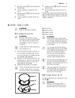 Предварительный просмотр 9 страницы Electrolux EKK6450AO User Manual