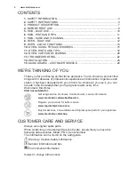 Preview for 2 page of Electrolux EKK925A0 User Manual