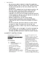 Preview for 4 page of Electrolux EKK925A0 User Manual