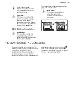 Предварительный просмотр 31 страницы Electrolux EKK925A0OX User Manual