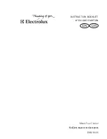 Electrolux EKM 6035 Instruction Booklet предпросмотр