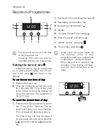 Предварительный просмотр 14 страницы Electrolux EKM 6035 Instruction Booklet