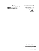 Electrolux EKM 60350 Instruction Booklet предпросмотр