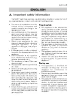 Preview for 5 page of Electrolux EKM 60350 Instruction Booklet