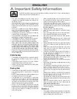 Preview for 2 page of Electrolux EKM 6701 Instruction Booklet