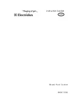 Electrolux EKM 70150 Instruction Booklet предпросмотр