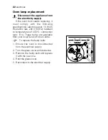 Предварительный просмотр 22 страницы Electrolux EKM 70150 Instruction Booklet