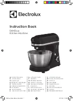 Electrolux EKM3 Series Instruction Book предпросмотр