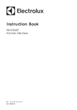 Electrolux EKM3407 Instruction Book предпросмотр