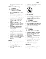 Preview for 7 page of Electrolux EKM51302OX User Manual