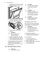 Preview for 22 page of Electrolux EKM51302OX User Manual