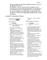 Preview for 5 page of Electrolux EKM61301OX User Manual