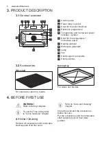 Предварительный просмотр 8 страницы Electrolux EKM700CW User Manual