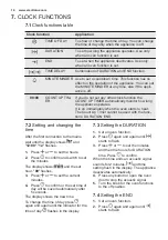 Предварительный просмотр 14 страницы Electrolux EKM700CW User Manual