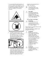 Предварительный просмотр 2 страницы Electrolux EKS61300OX Installation