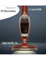 Electrolux EL1030A Ergorapido Ion Owner'S Manual preview