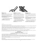 Preview for 10 page of Electrolux EL1030A Ergorapido Ion Owner'S Manual