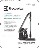 Preview for 1 page of Electrolux EL4015 Owner'S Manual