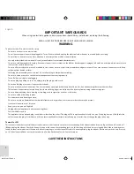 Preview for 2 page of Electrolux EL6986A Instructions Manual