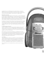 Предварительный просмотр 5 страницы Electrolux EL6989A - Vacuum Cleaner Oxygen Ultra Canister Owner'S Manual