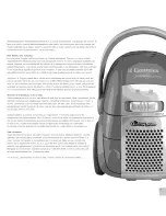 Предварительный просмотр 7 страницы Electrolux EL6989A - Vacuum Cleaner Oxygen Ultra Canister Owner'S Manual