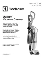 Preview for 1 page of Electrolux EL7201 Owner'S Manual