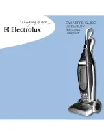 Preview for 1 page of Electrolux EL8502 Owner'S Manual