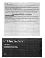 Preview for 16 page of Electrolux EL8807A Ower'S Manual