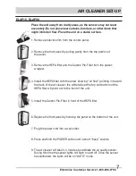 Preview for 7 page of Electrolux ELAP15 Owner'S Manual