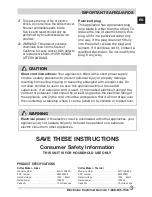 Preview for 3 page of Electrolux ELDC12D8PS Manual