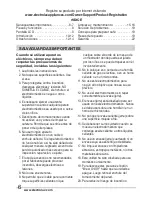 Preview for 6 page of Electrolux ELDC12D8PS Manual