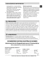 Preview for 7 page of Electrolux ELDC12D8PS Manual