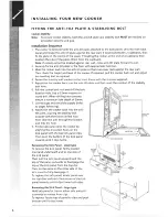 Предварительный просмотр 6 страницы Electrolux Electric and Gas Cookers User'S Manual And Installation Instructions