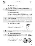 Предварительный просмотр 25 страницы Electrolux Electric Cooker User Instructions