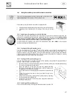 Предварительный просмотр 27 страницы Electrolux Electric Cooker User Instructions