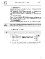 Предварительный просмотр 33 страницы Electrolux Electric Cooker User Instructions