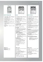 Preview for 13 page of Electrolux Electric Pasta Cookers 700XP Brochure