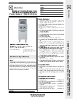 Preview for 1 page of Electrolux Electric Pasta Cookers 700XP User Manual