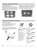 Preview for 8 page of Electrolux Electric  Range Use & Care Manual