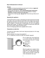 Preview for 3 page of Electrolux ELECTRONIC BASIC IH 18 Instructions For Installation And Use Manual