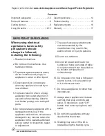 Preview for 2 page of Electrolux ELKT17D8PS Instructions Manual