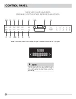 Предварительный просмотр 9 страницы Electrolux EMBD3010AS User Manual