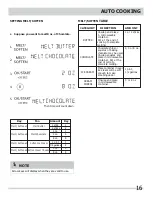 Предварительный просмотр 16 страницы Electrolux EMBD3010AS User Manual